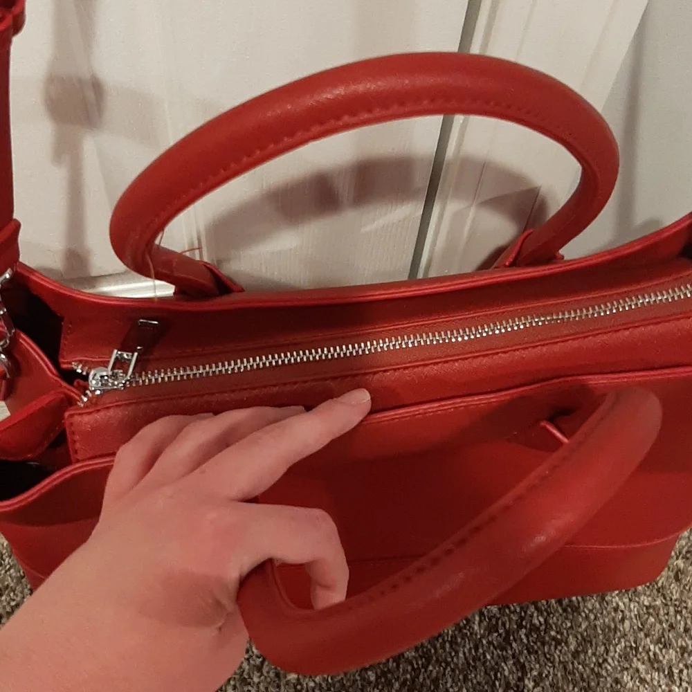 Dark Red Tote bag - Picture 7 of 8